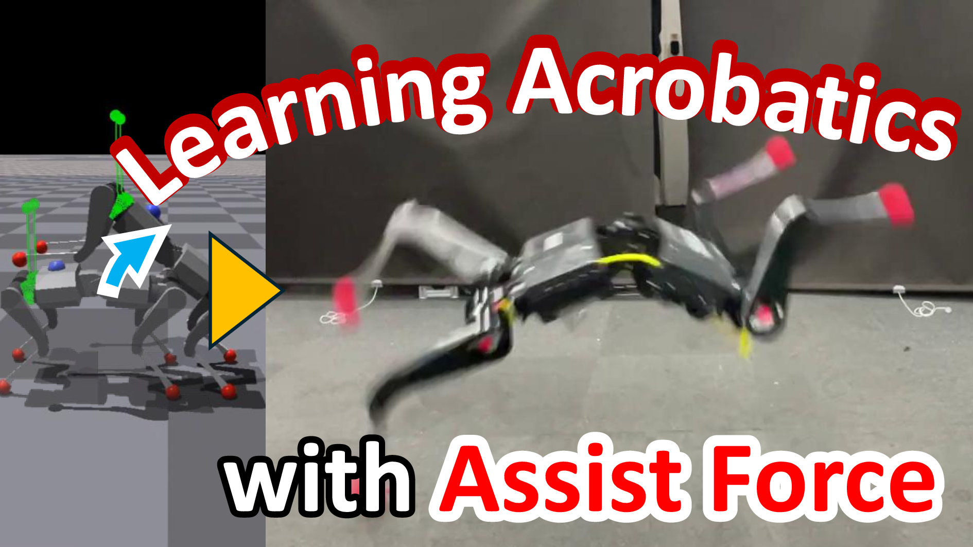 EFGCL: Learning Dynamic Motion through Spotting-Inspired External Force Guided Curriculum Learning